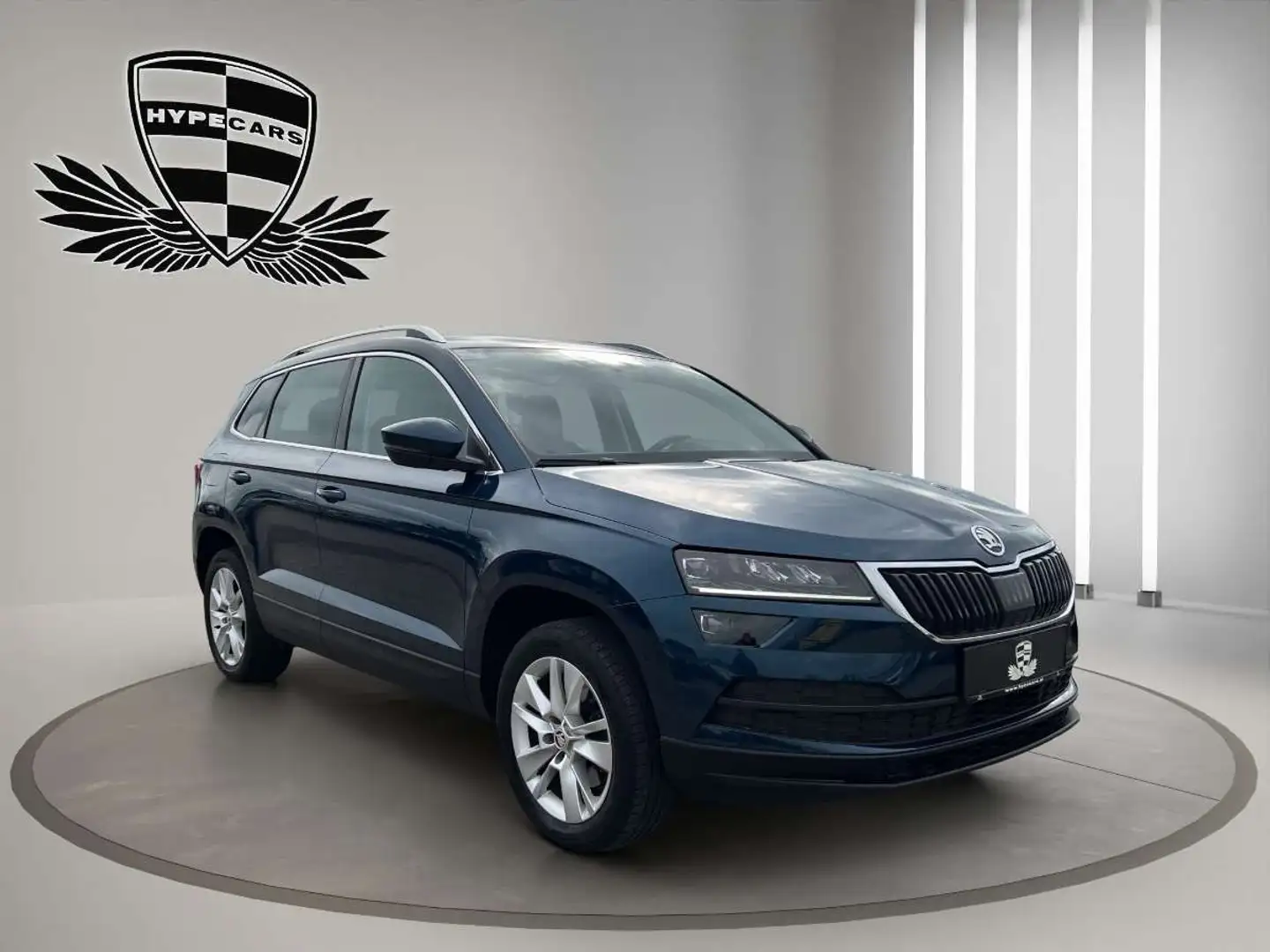 Skoda Karoq 1,0 TSI Style *ERSTBESITZ*ACC*LED*LENKRADHEIZUN... Blau - 2