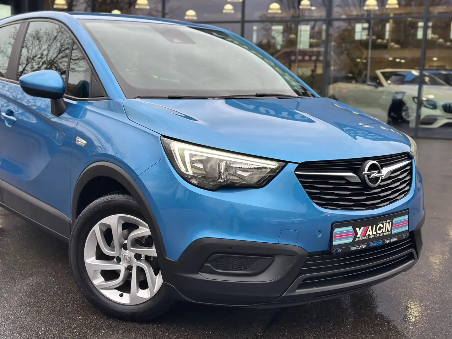 Opel Crossland X 1.2 Ed. S-HEFT GEPF./KLIMA/S-HEIZ. Blau - 2