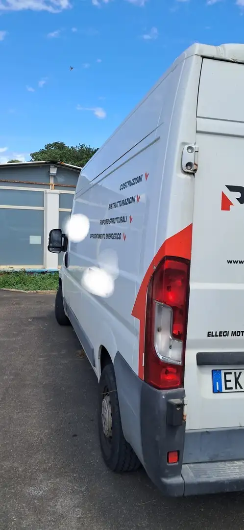 Fiat Ducato 2.300 multijet passo lungo tetto alto Bianco - 1