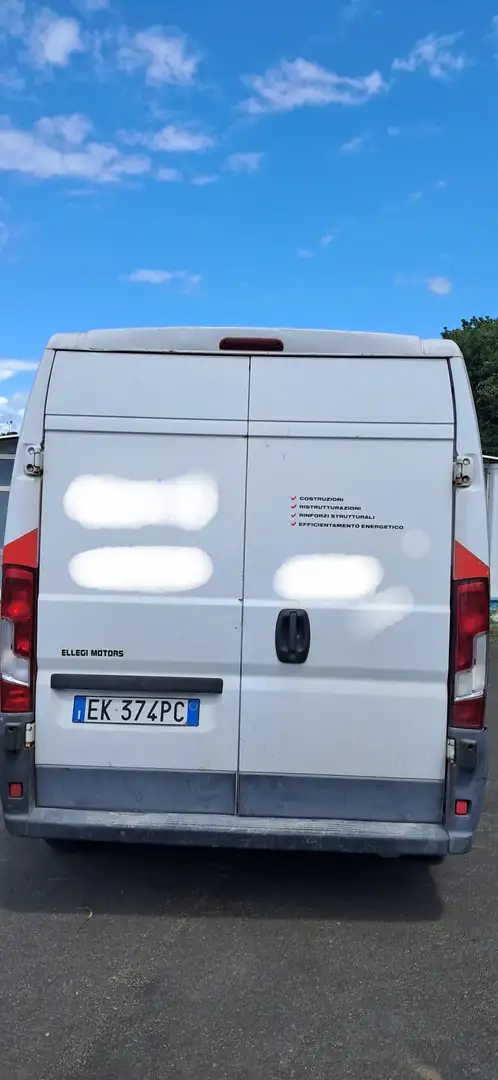 Fiat Ducato 2.300 multijet passo lungo tetto alto Bianco - 2