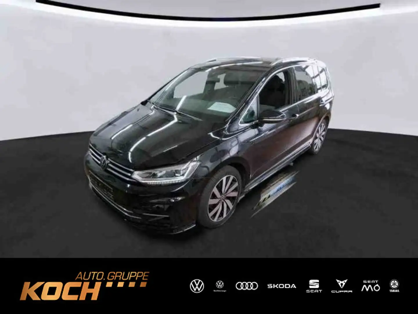 Volkswagen Touran 2.0TDI Highline DSG AHK PANO KLIMA KAMERA Schwarz - 1