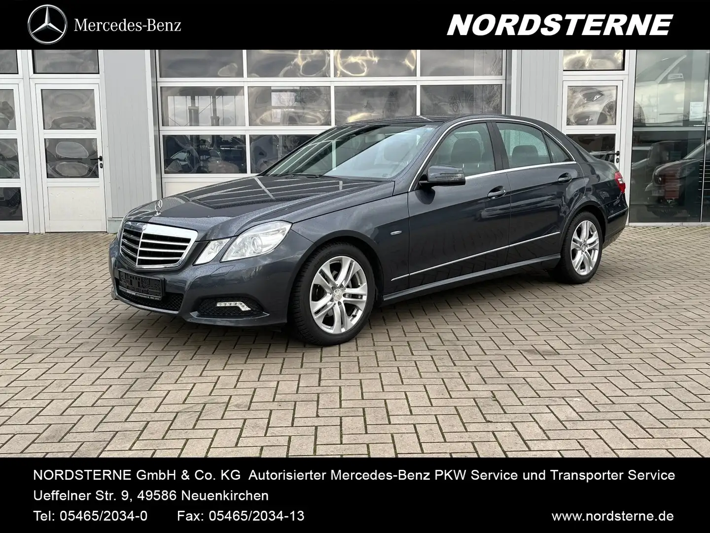 Mercedes-Benz E 200 E 200 CDI AVANTGARDE+AUTOMATIK+NAVI+SHZ+TEMPOMAT Grau - 1