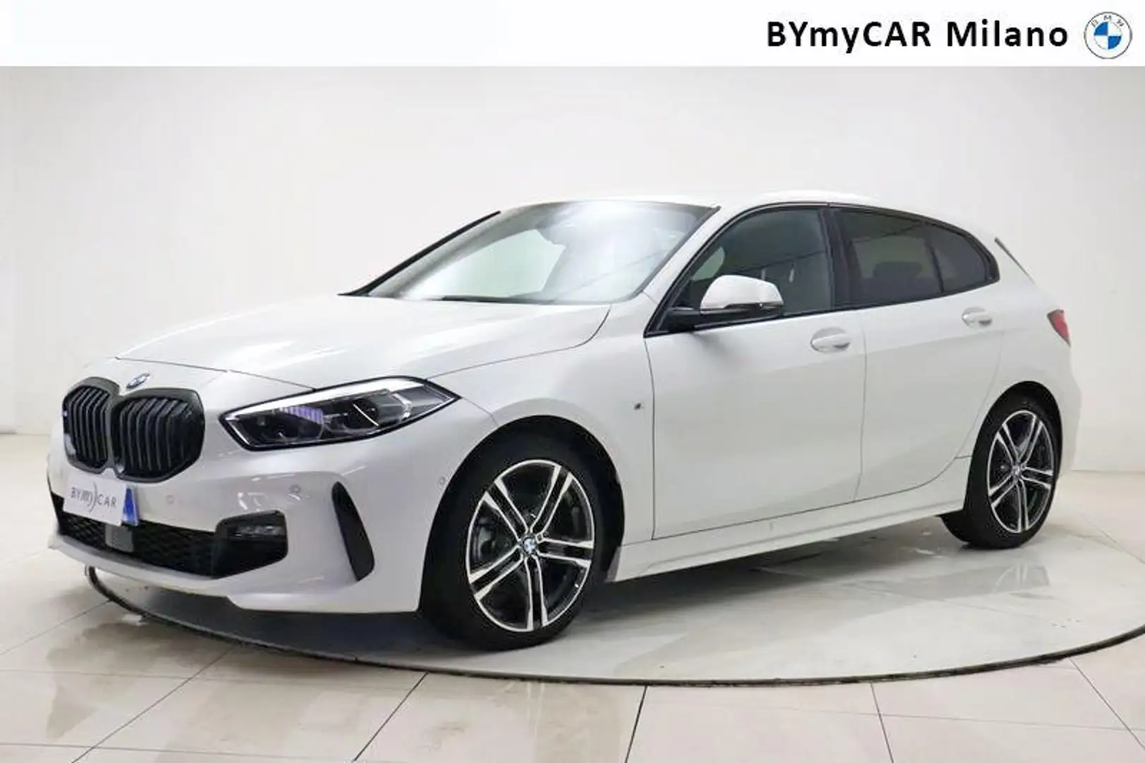 BMW 118 d Msport auto Bianco - 1