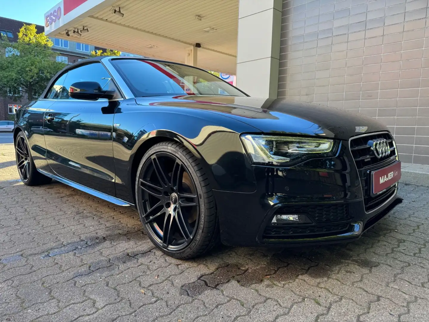 Audi A5 Cabrio quattro*S-LINE*B&O*PDC*NAVI Schwarz - 1