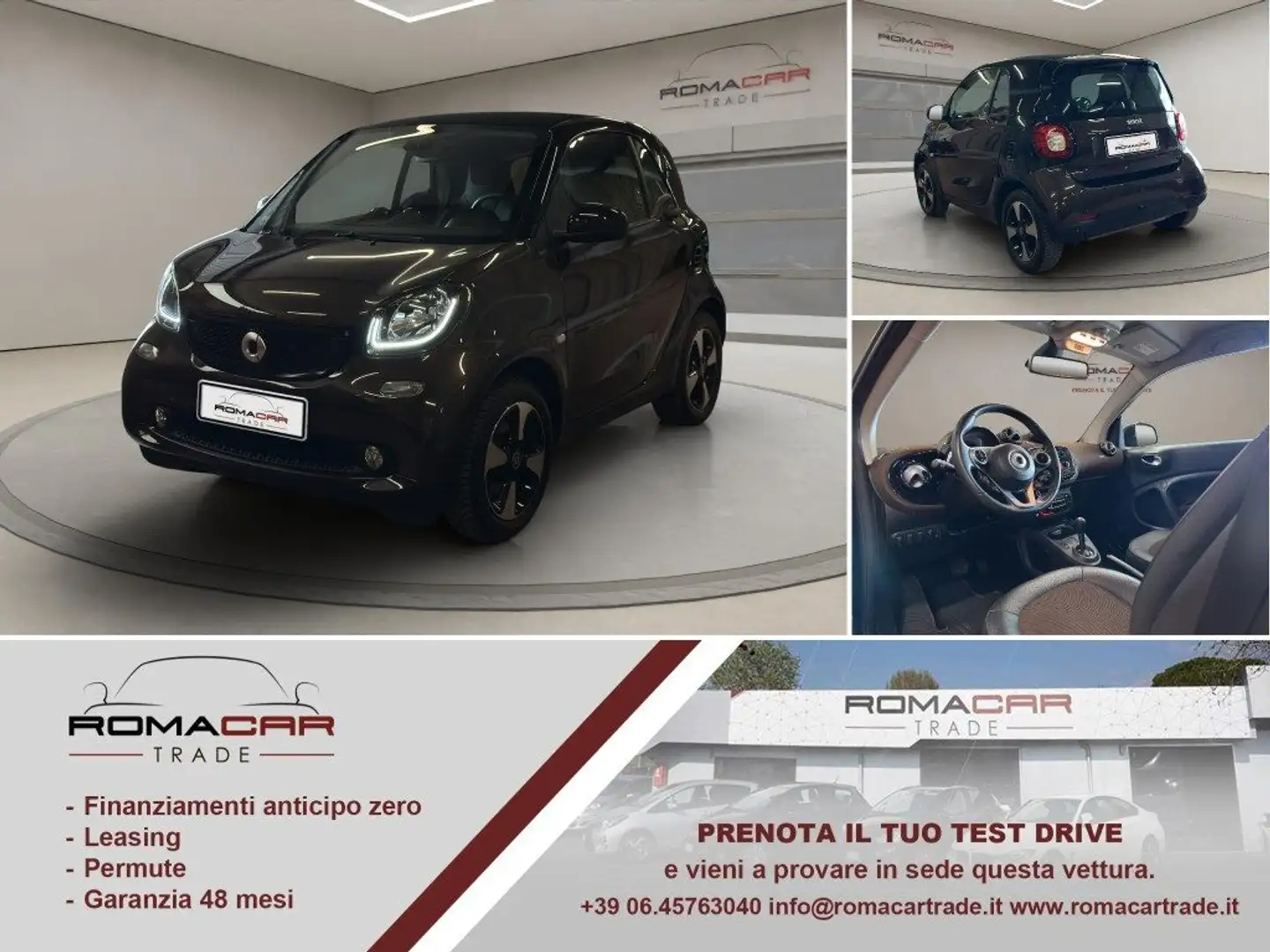 smart forTwo 90cv  twinamic Perfect Marrone - 1