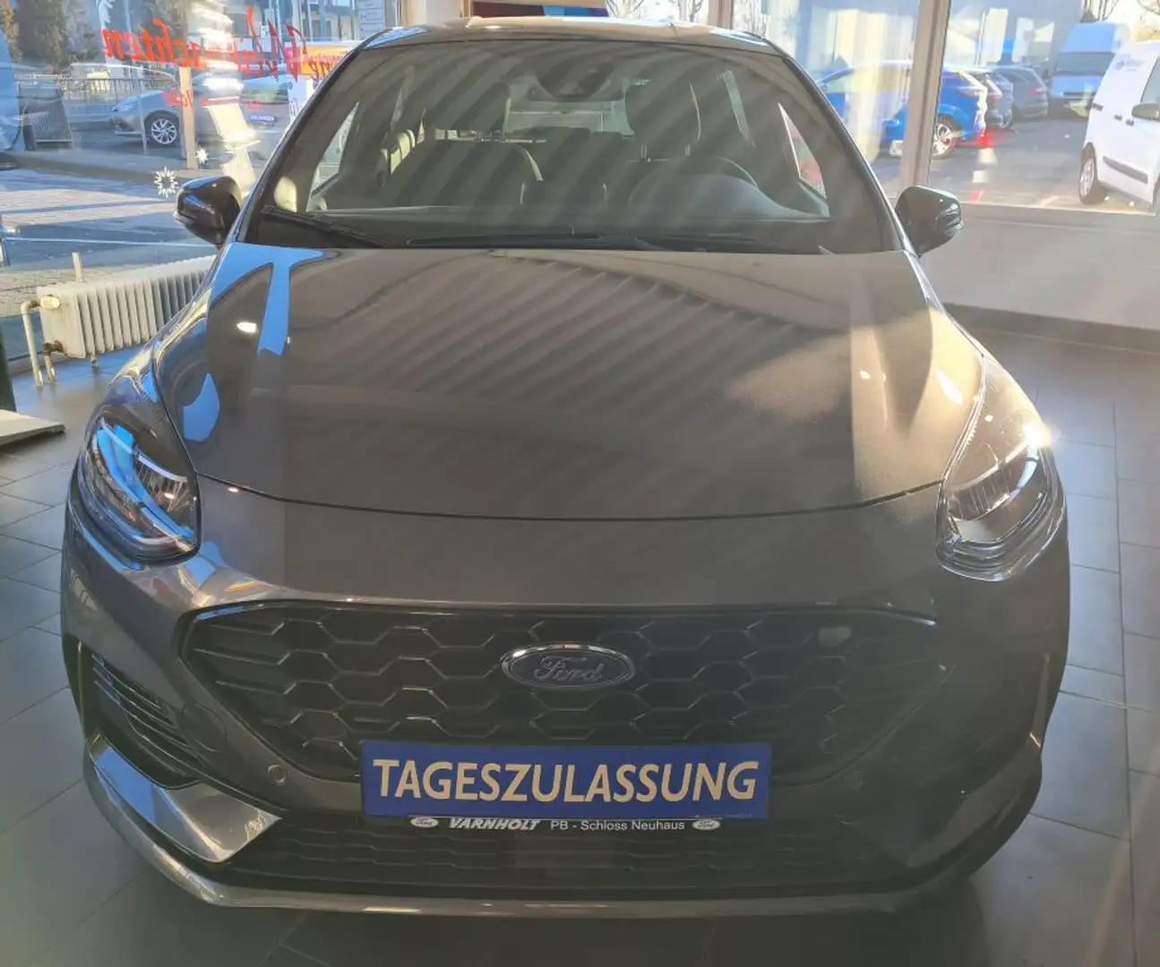 Ford Fiesta 1.0 EcoBoost Hybrid S&S ST-LINE Grau - 2
