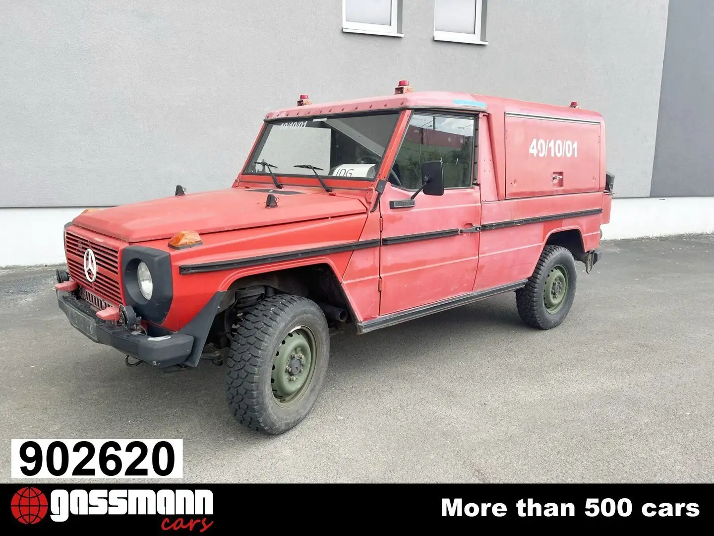 Mercedes-Benz 250 GD 4x4, Feuerwehr Rojo - 1