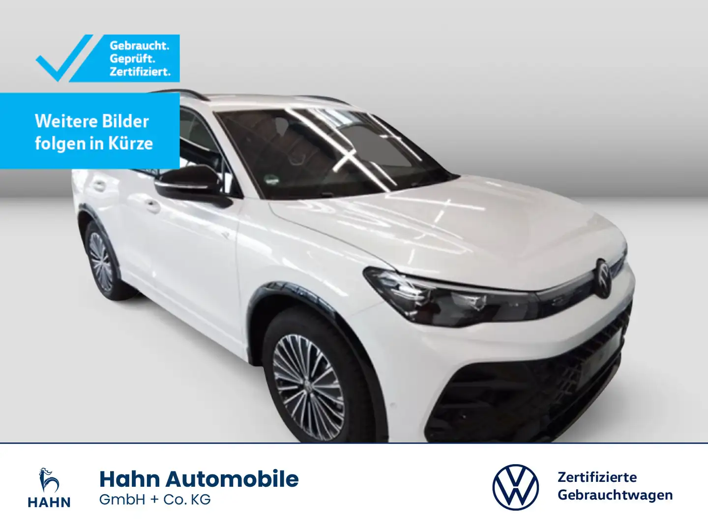 Volkswagen Tiguan 2.0TDI DSG R-Line AHK Cam LED Navi Standh Weiß - 1