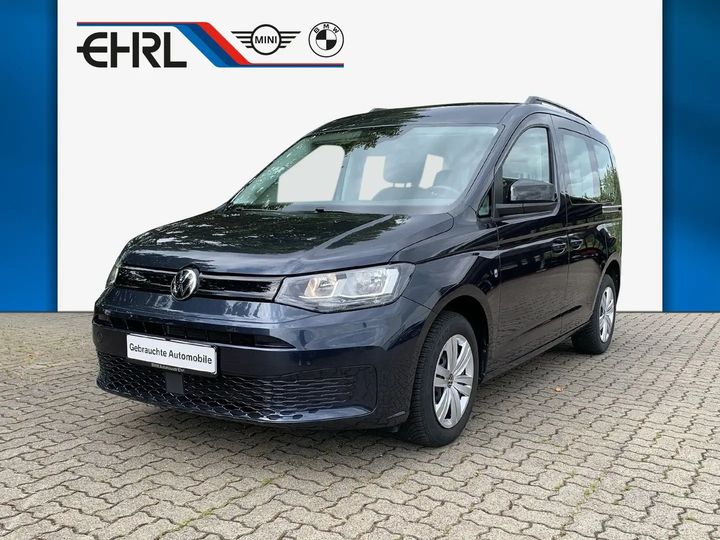 Volkswagen Caddy Basis DAB Klimaaut. PDC Blau - 1