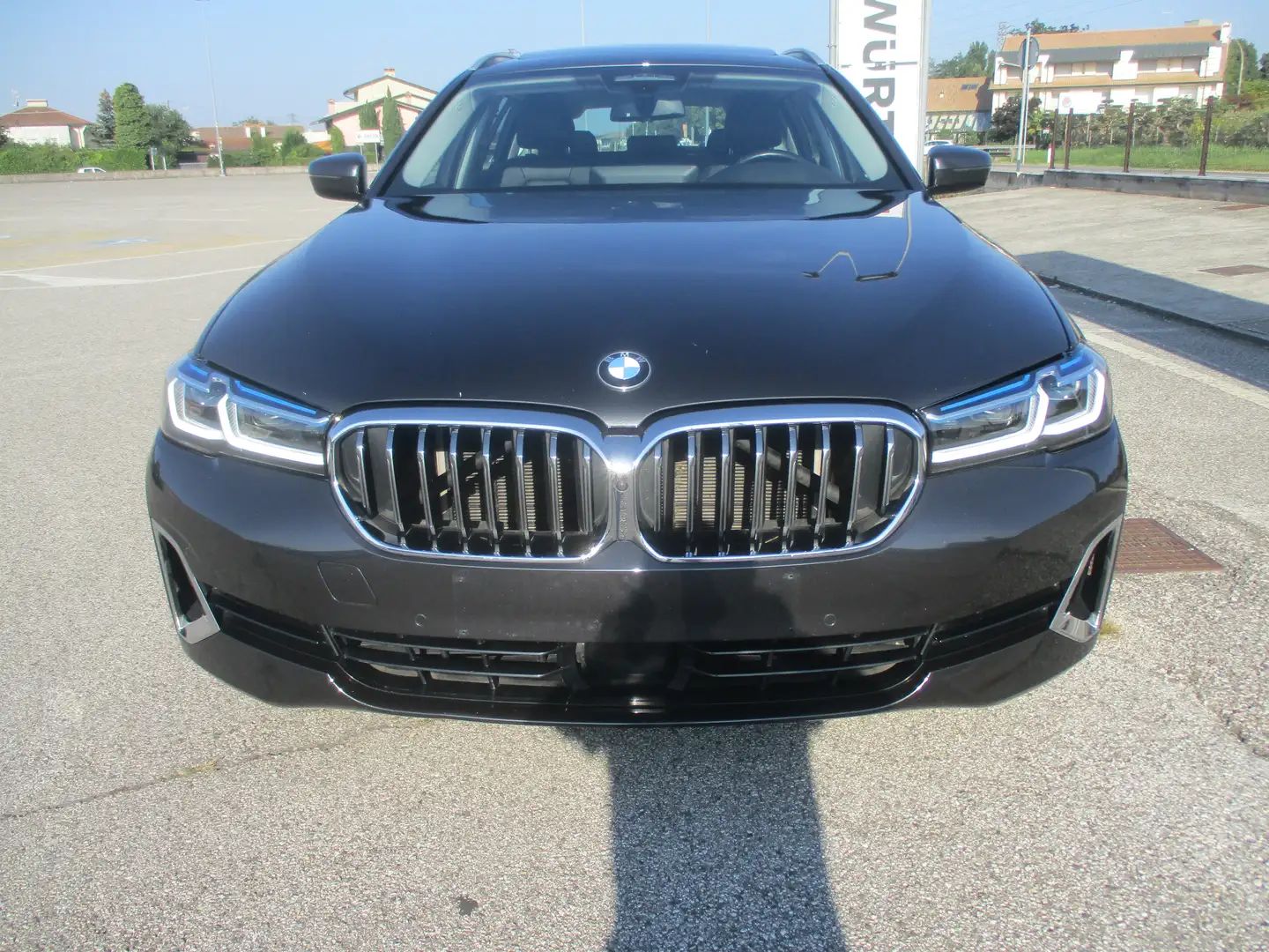 BMW 530 530i Mild-Hybrid FULL TETTO FARO LASER C.ADATTIVO Schwarz - 2