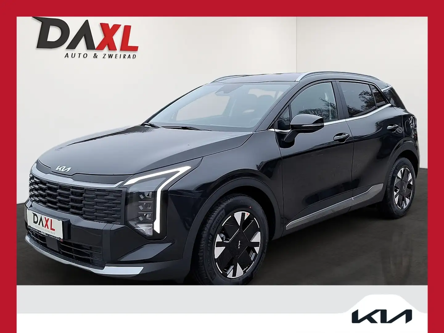 Kia Sportage 1,6 TGDI Silber DCT Schwarz - 1