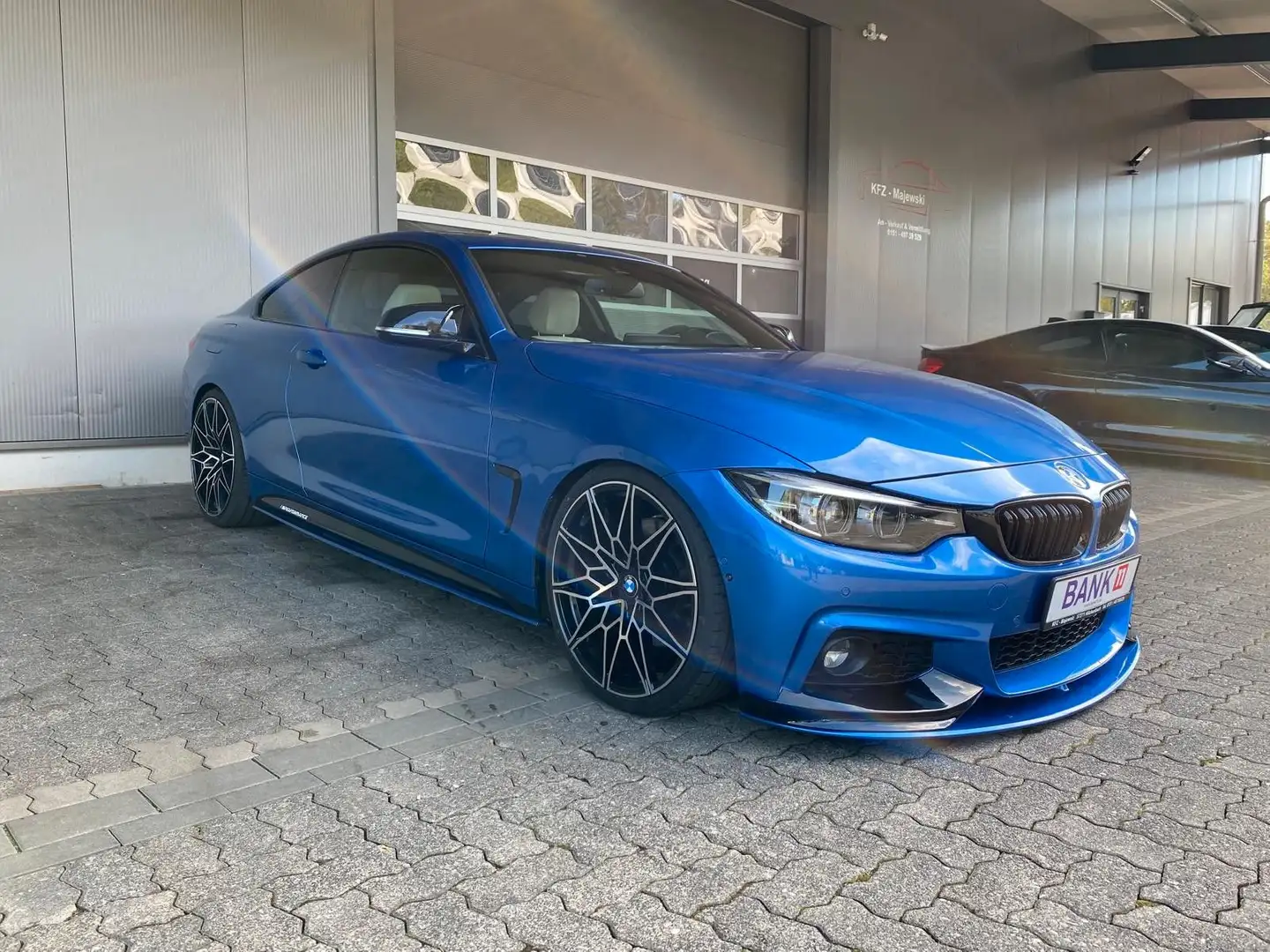 BMW 430 i Coupé M-Performance //LED//RFK//Tot-Winkel/ Синій - 2