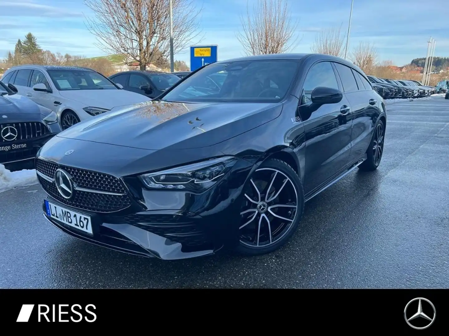 Mercedes-Benz CLA 200 SB AMG+PANO+MULTIBEAM+DISTRONIC+KEYLESS+ Noir - 1