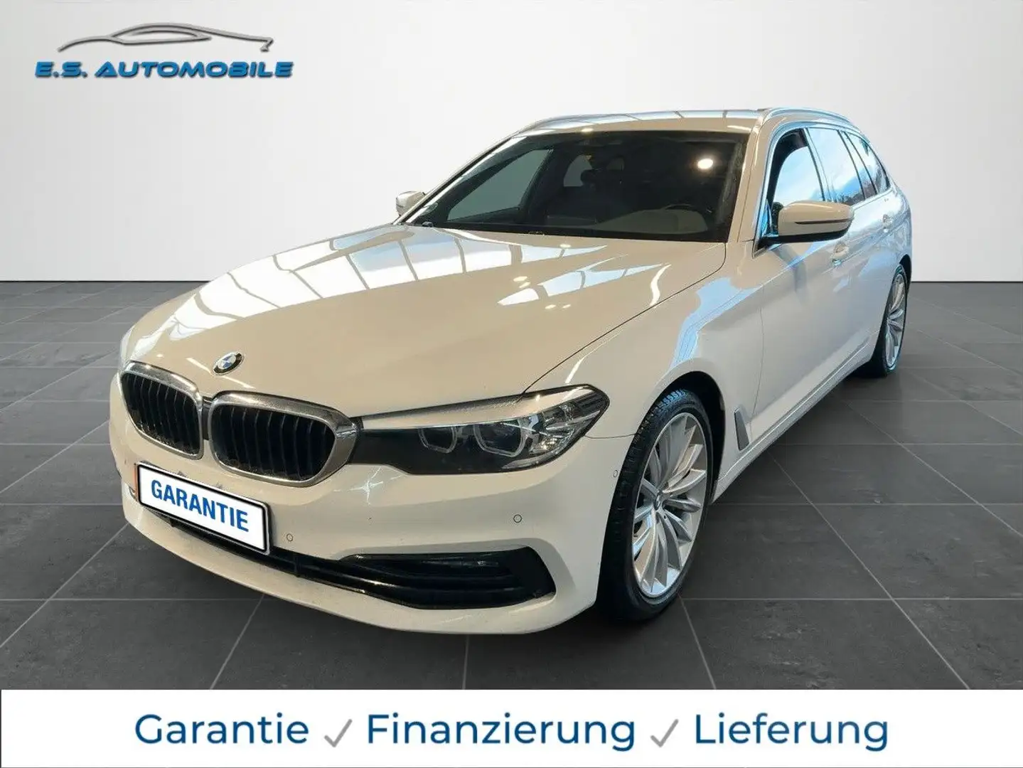 BMW 525 d Touring Sport-Line GARANTIE/AUTOMATIK/NAVI Blanc - 1