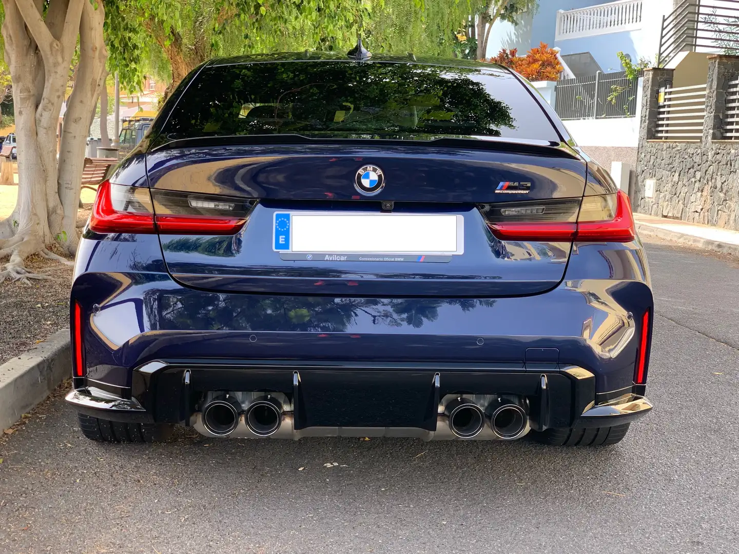 BMW M3 Competition Albastru - 1