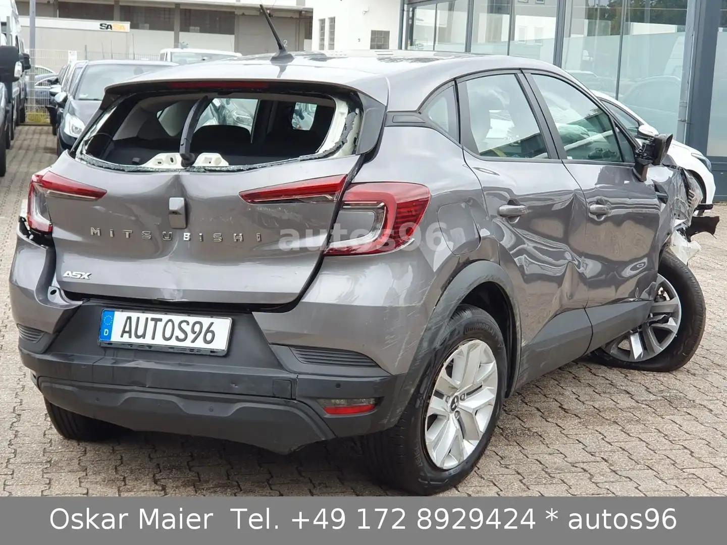 Mitsubishi ASX 1.0 T-Benzin KLIMA Kamera Tempomat Grau - 2
