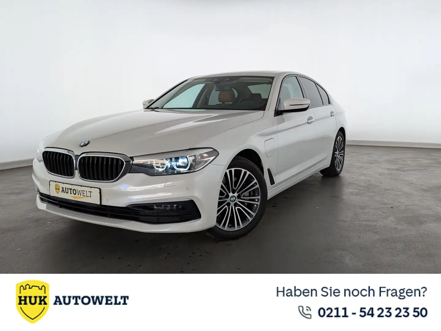 BMW 530 530 e xDrive Sport Line LEDER+LED+NAVI+SHZ+GSD+ BC Weiß - 1