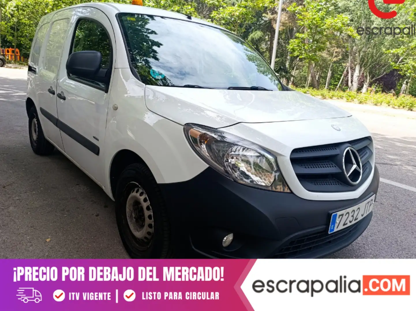 Mercedes-Benz Citan 112 Furgón Largo Wit - 1