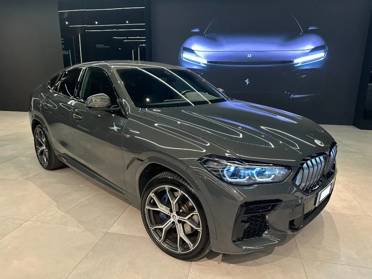 BMW X6 xDrive30d mhev 48V Msport Auto Grigio - 1