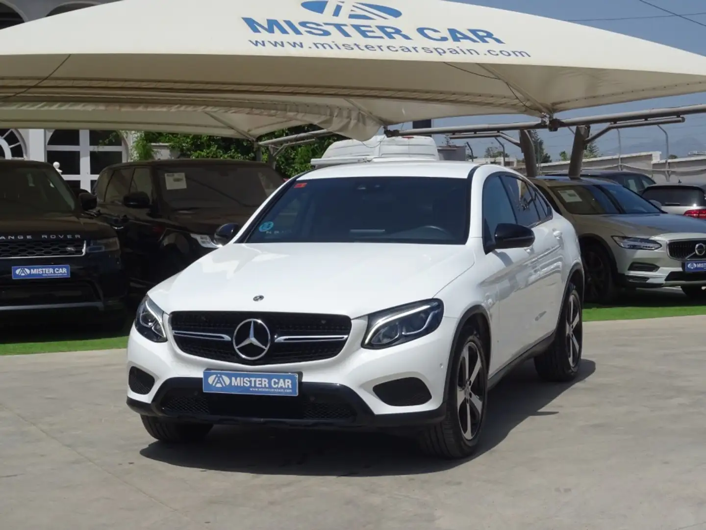Mercedes-Benz GLC 220 Coupé 220d 4Matic Aut. Blanc - 1