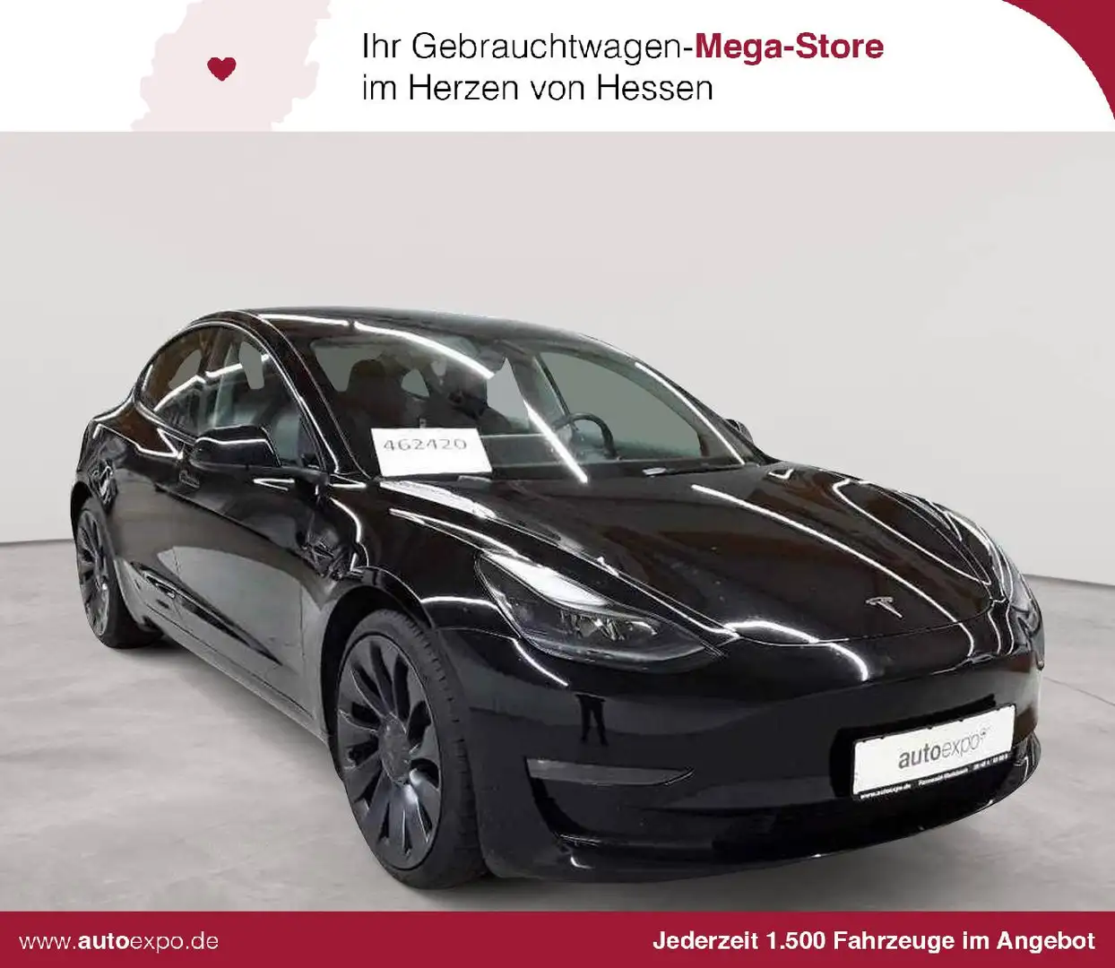 Tesla Model 3 Langstreckenbatt. Allradantrieb Dual Motor Schwarz - 1