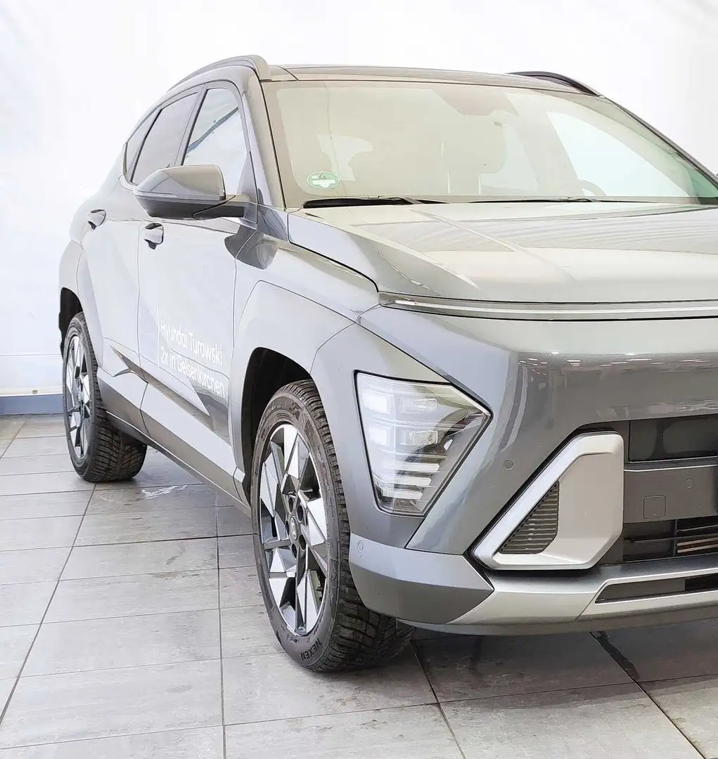 Hyundai KONA 1.6 T-GDI DCT Prime Sitz-Paket, Glas, Bose Gris - 2