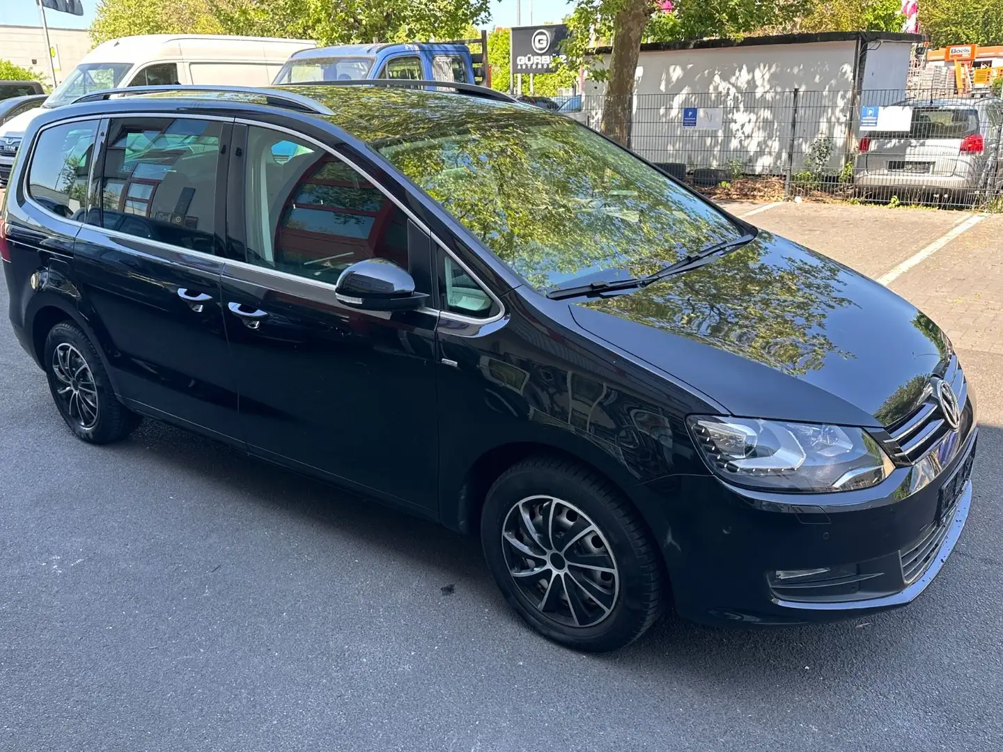 Volkswagen Sharan Cup 2.0 BMT~DSG~AHK~BIXENON~EU5 Negro - 1