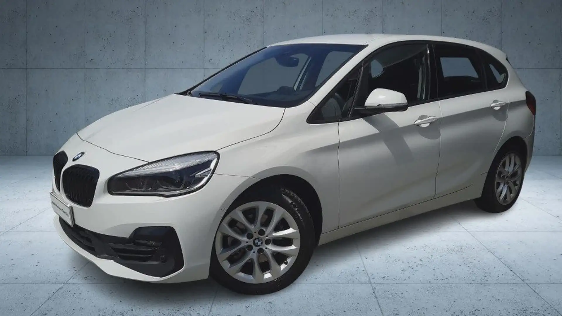 BMW 216 d Active Tourer Advantage Aut. Bianco - 1