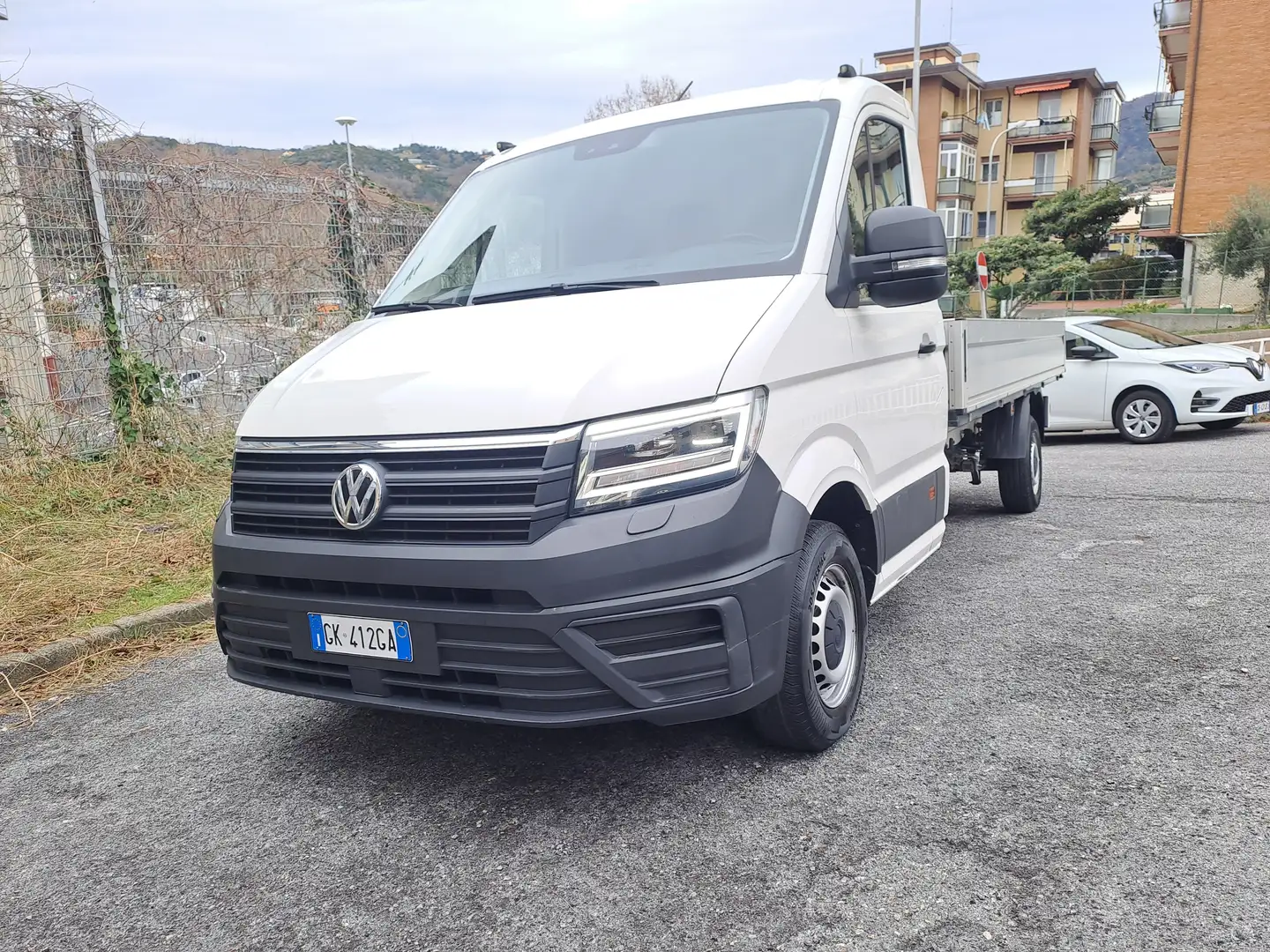 MAN TGE VW Crafter 35 2.0BiTDI 177CV aut.PL Cassone fisso Blanc - 1