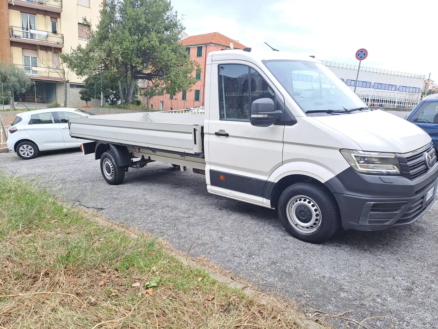 MAN TGE VW Crafter 35 2.0BiTDI 177CV aut.PL Cassone fisso Blanc - 2