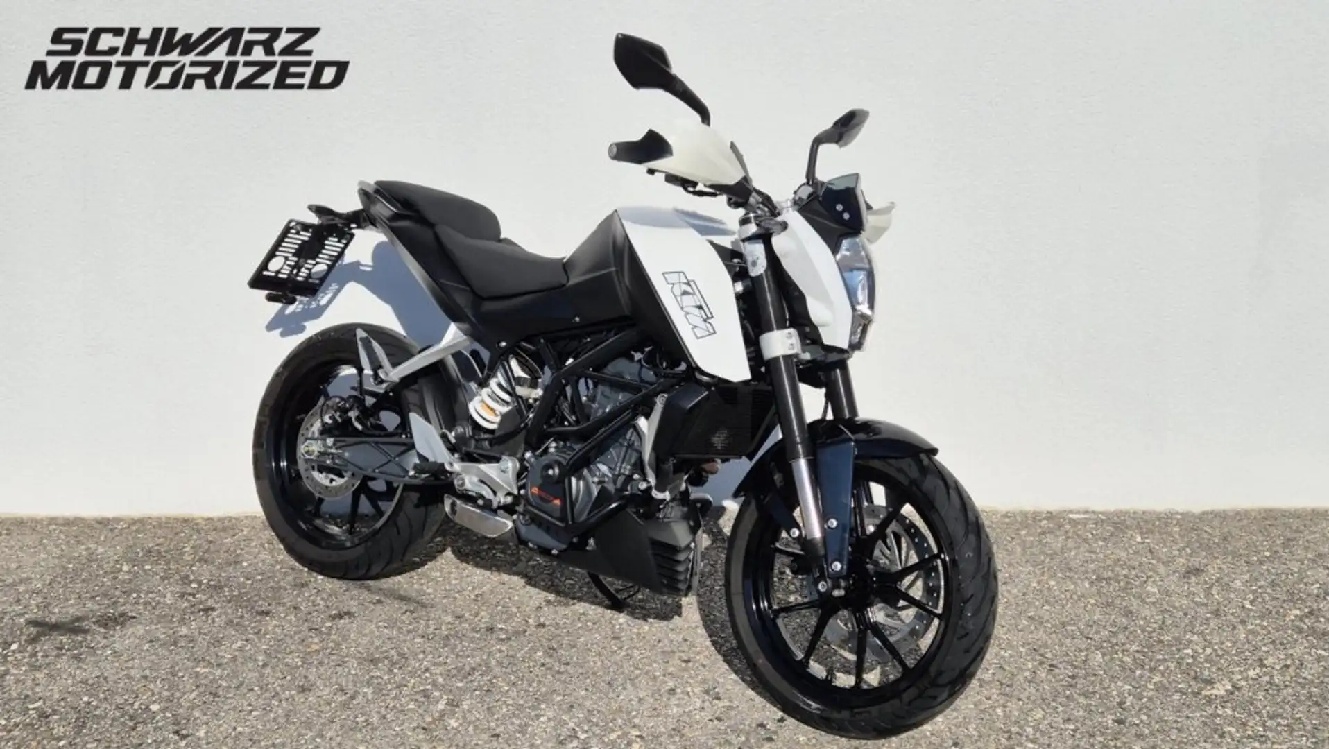 KTM 125 Duke Duke 125 Blanc - 1
