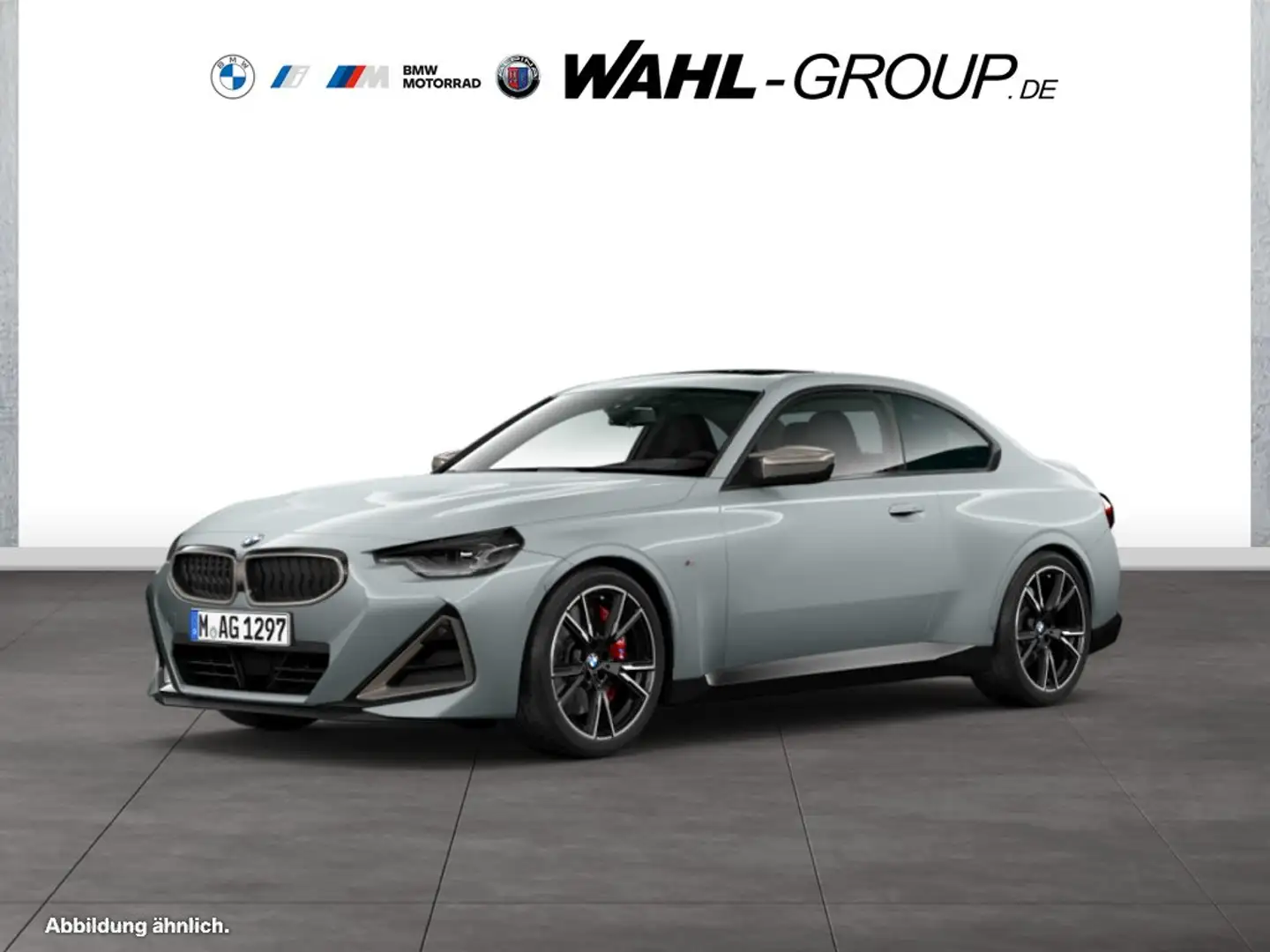 BMW 240 M240i xDrive Coupé eSD e-Sitze HUD HaKa Stop&Go Grau - 1