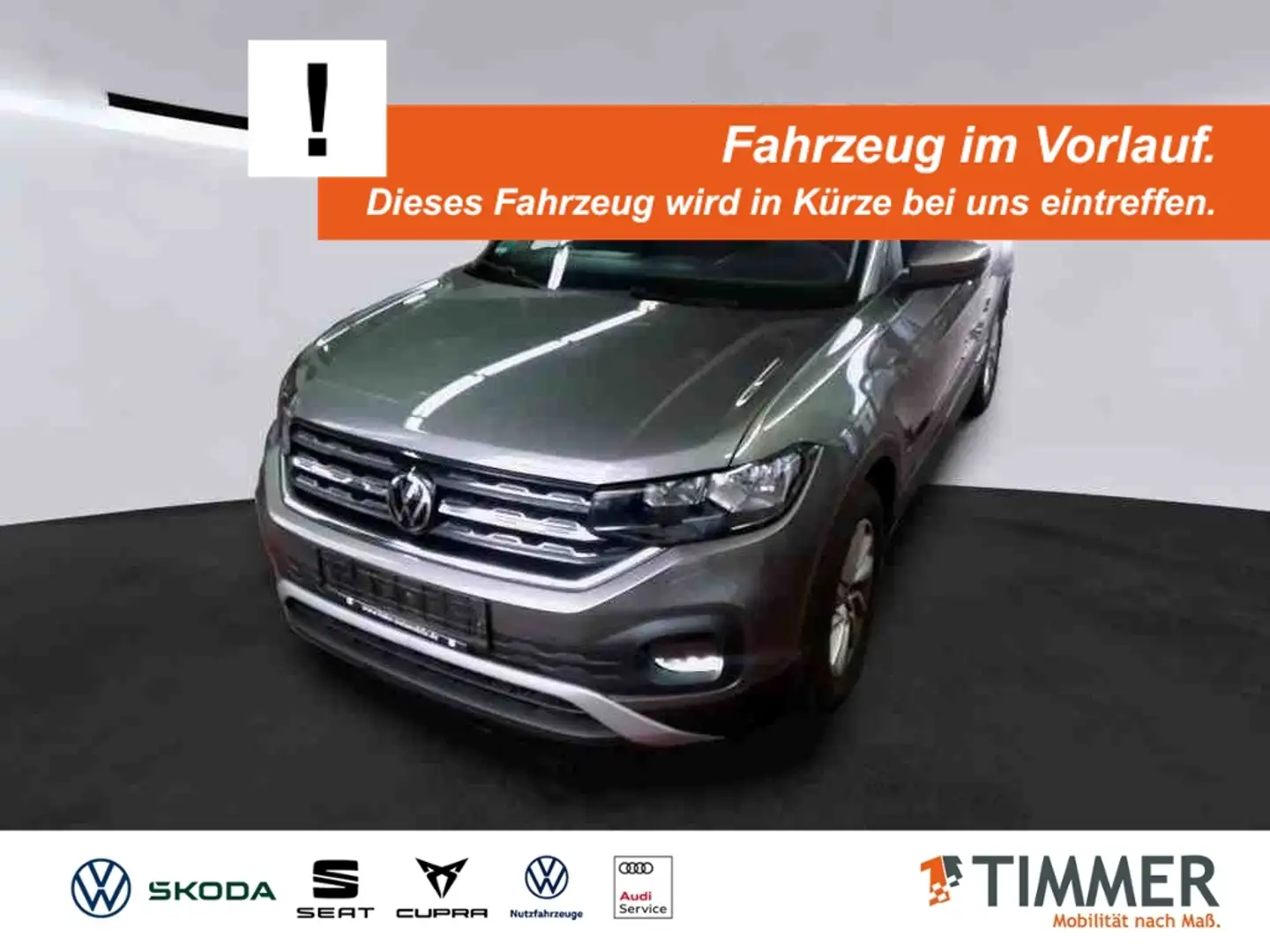 Volkswagen T-Cross 1.0 TSI LIFE *ACC *RKAM *NAVI *LM *CONNECT * Grau - 1