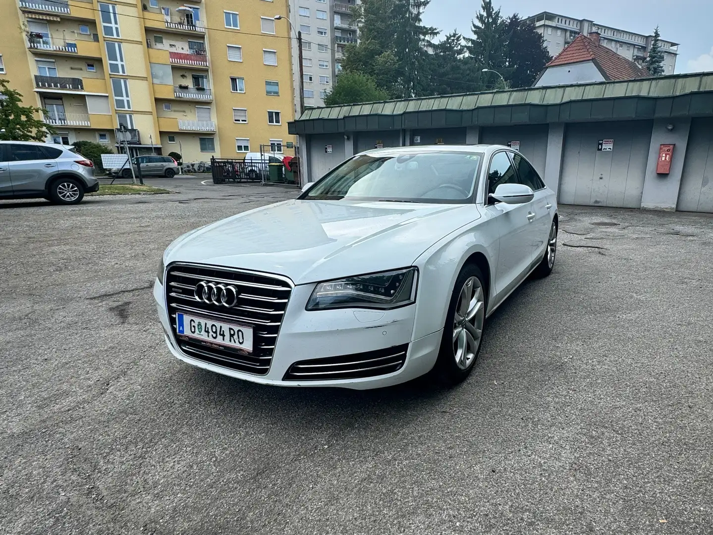 Audi A8 A8 4,2 TDI quattro Tiptronic Weiß - 1