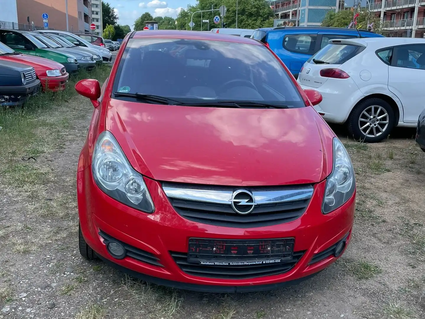Opel Corsa Sport, Klima, Multi, 8x Bereift Sommer + Winter Rot - 1
