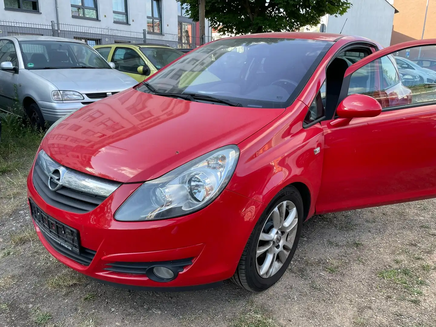 Opel Corsa Sport, Klima, Multi, 8x Bereift Sommer + Winter Rot - 2
