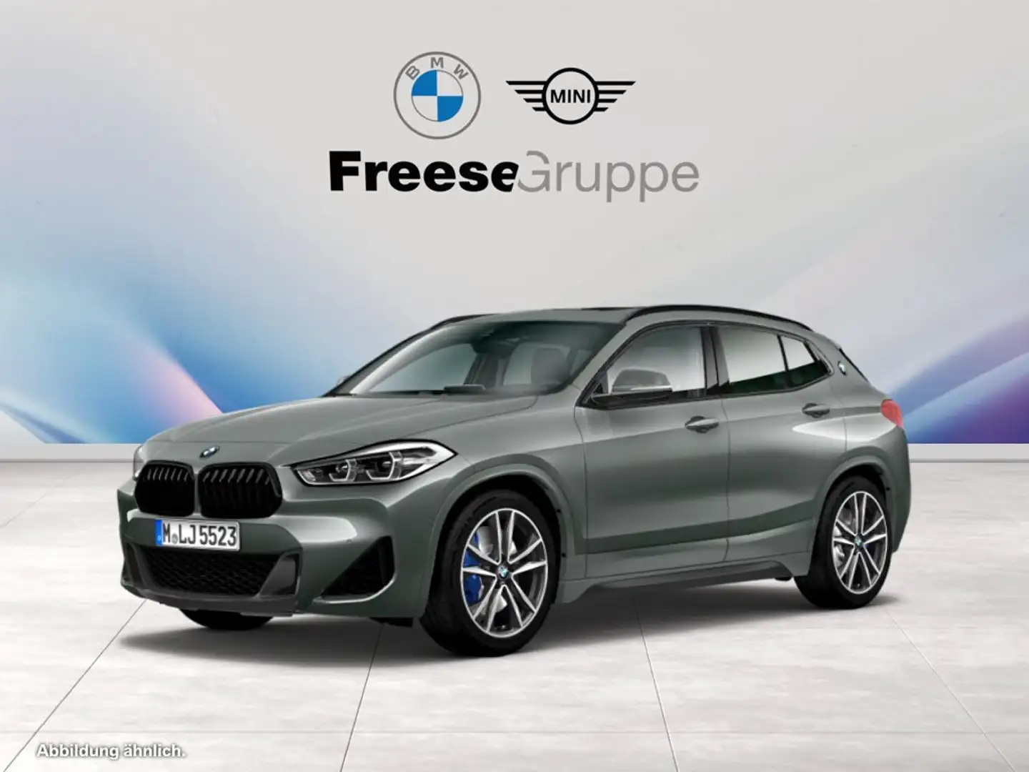 BMW X2 xDrive20d M Sportpaket Head-Up HiFi DAB LED Grau - 1