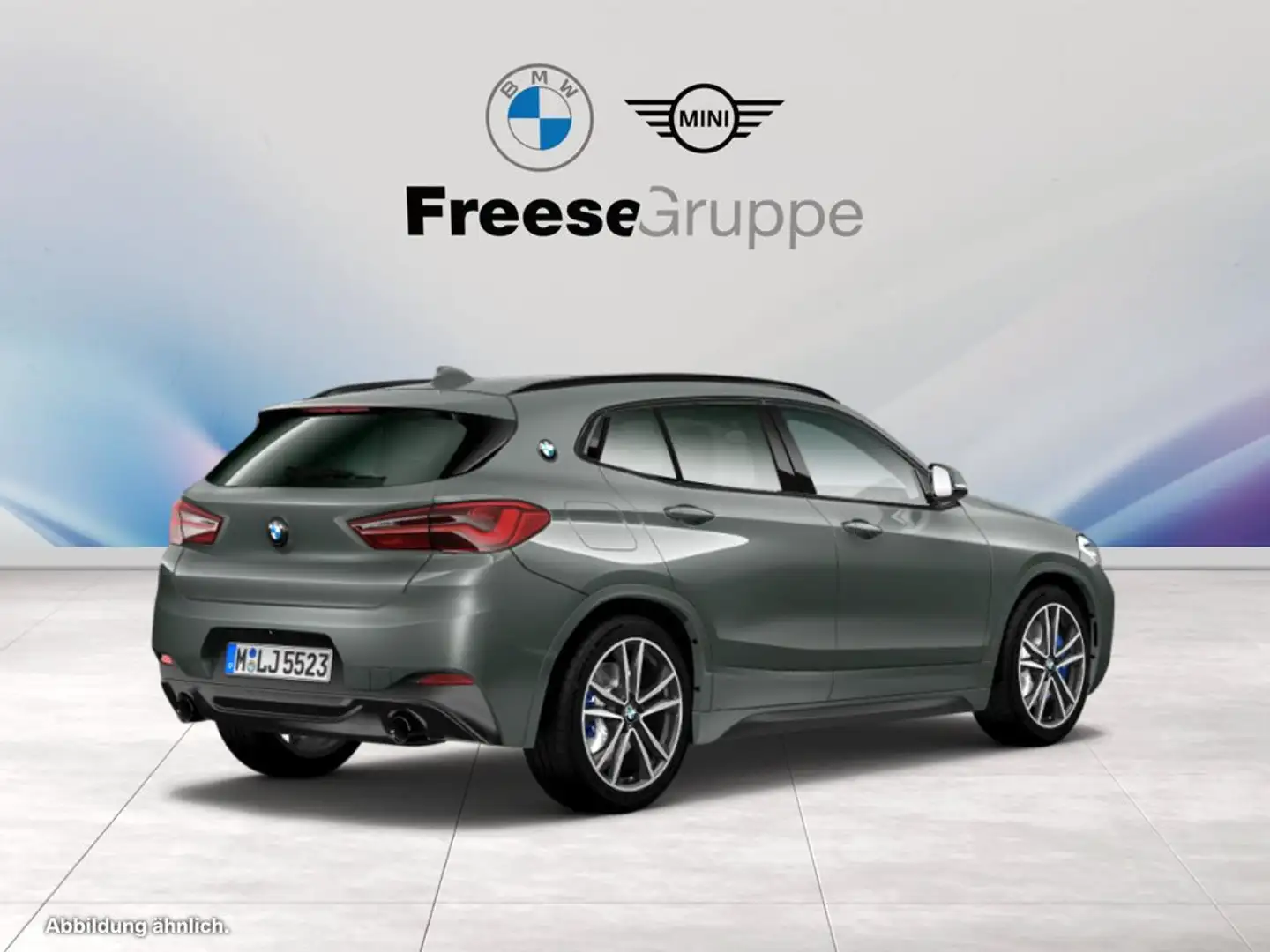 BMW X2 xDrive20d M Sportpaket Head-Up HiFi DAB LED Grau - 2