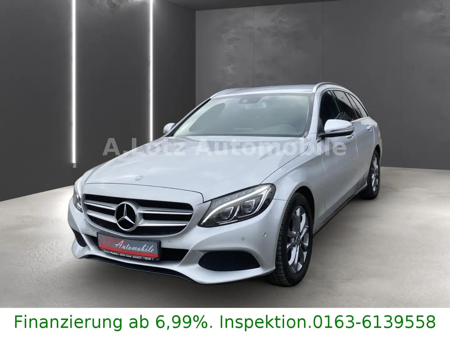 Mercedes-Benz C 200 C -Klasse T-Modell C 200 T CGI Silber - 1