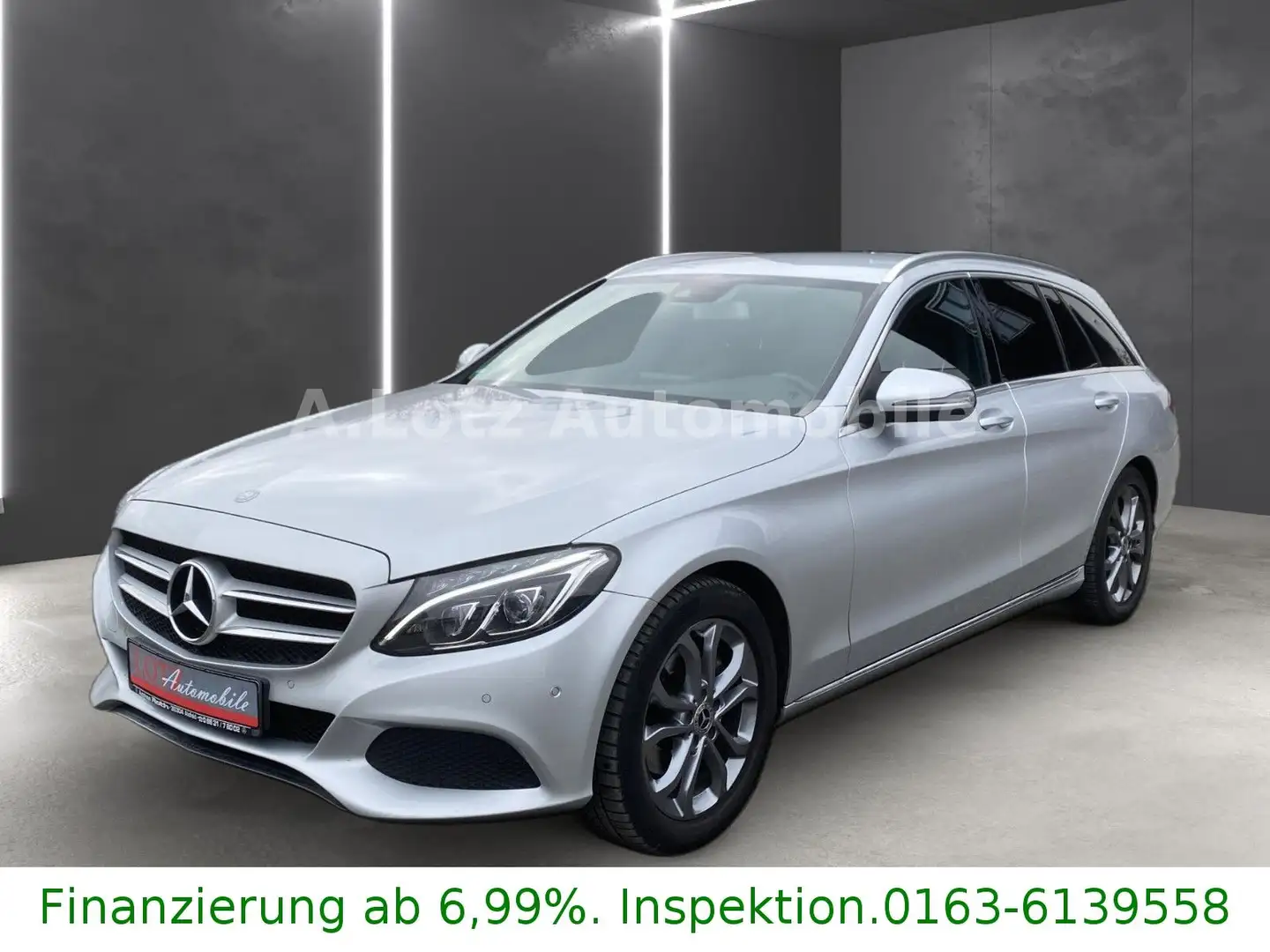 Mercedes-Benz C 200 C -Klasse T-Modell C 200 T CGI Silber - 2