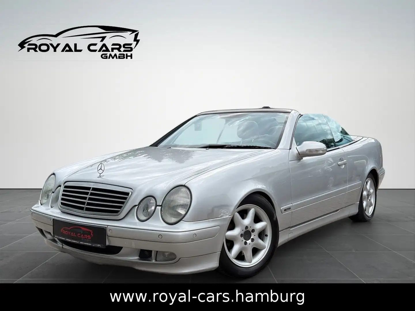Mercedes-Benz CLK 230 K AVANTGARDE*NAVI*TEMPO*PDC*SHZ*BOSE*ALU Silber - 1