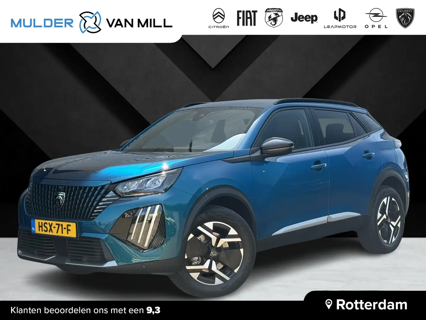 Peugeot 2008 1.2 Hybrid 145pk Allure | AUTOMAAT | NAVI | CAMERA Bleu - 1