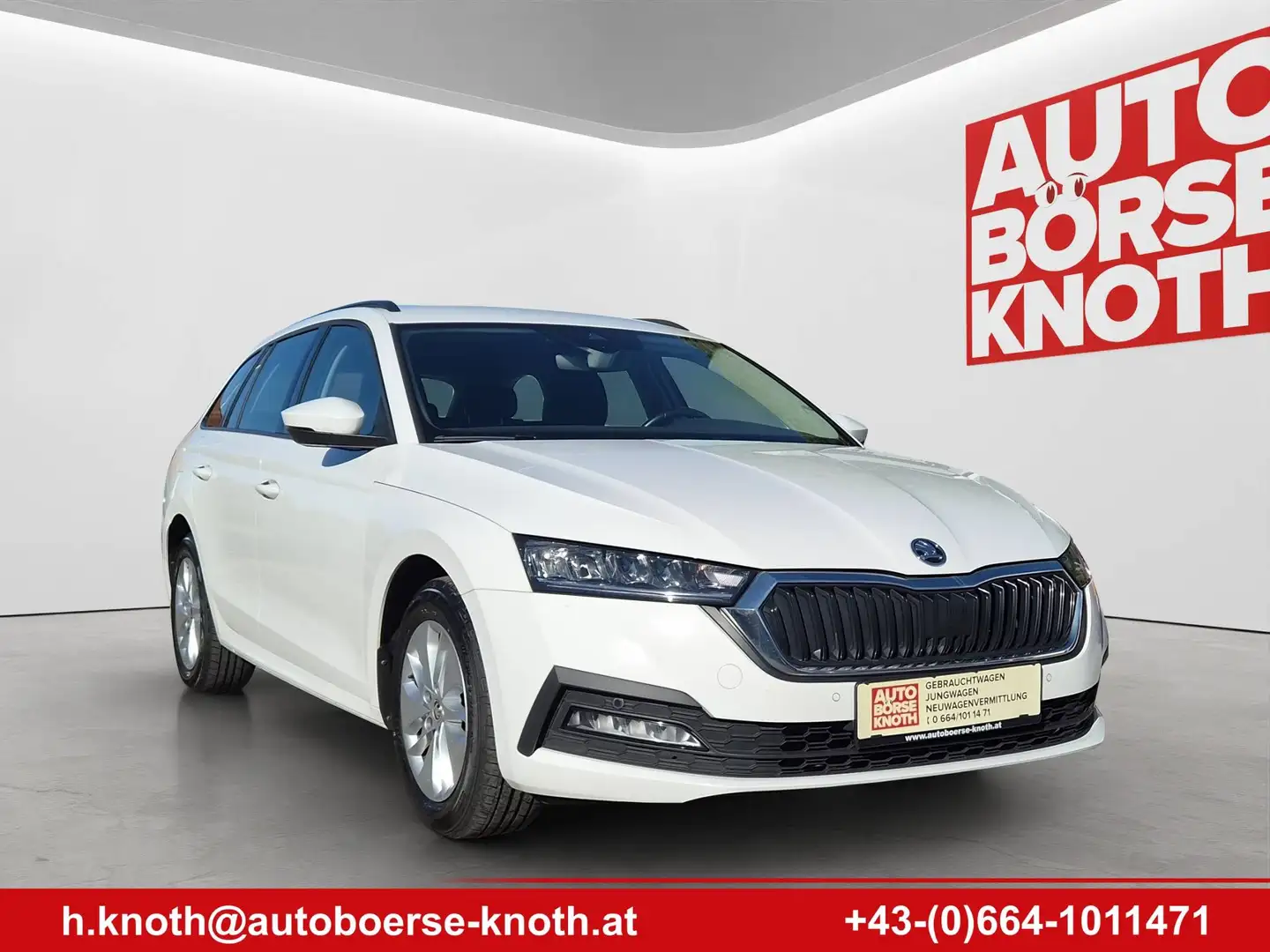 Skoda Octavia Ambition 4x4 AHV schwenkbar,Led, Virtual usw... Weiß - 2
