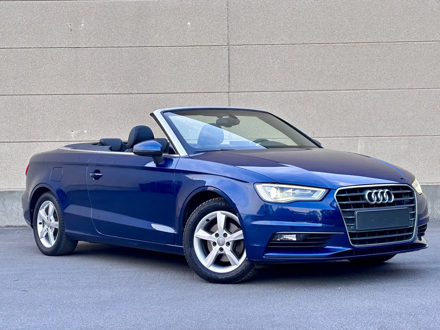 Audi A3 A3 Cabriolet 2.0 TDi Ambition S line Bleu - 1
