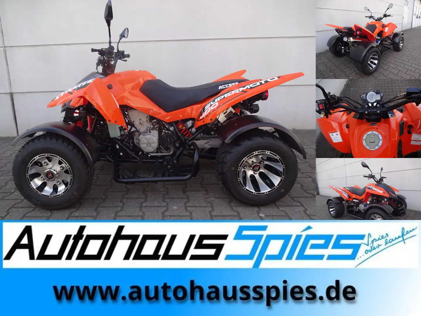 Access Sportquad Xtreme S 480 LOF (Supermoto) Quad Naranja - 1