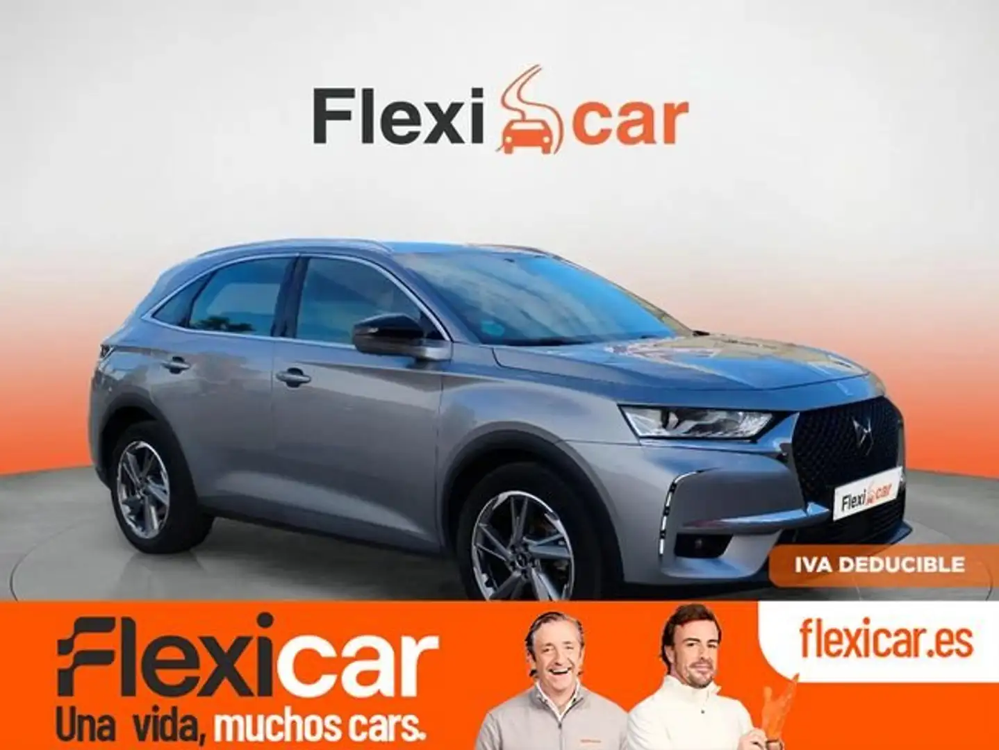 DS Automobiles DS 7 Crossback BlueHDi DE 96kW (130CV) Auto. CHIC Gris - 1