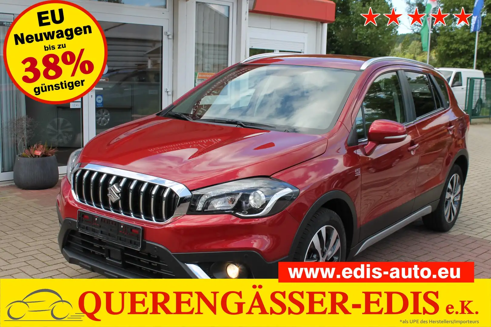Suzuki SX4 1.4 BJ  GLX *Navi*LED*ACC*SHZ* 103 kW (140 PS),... Rot - 1