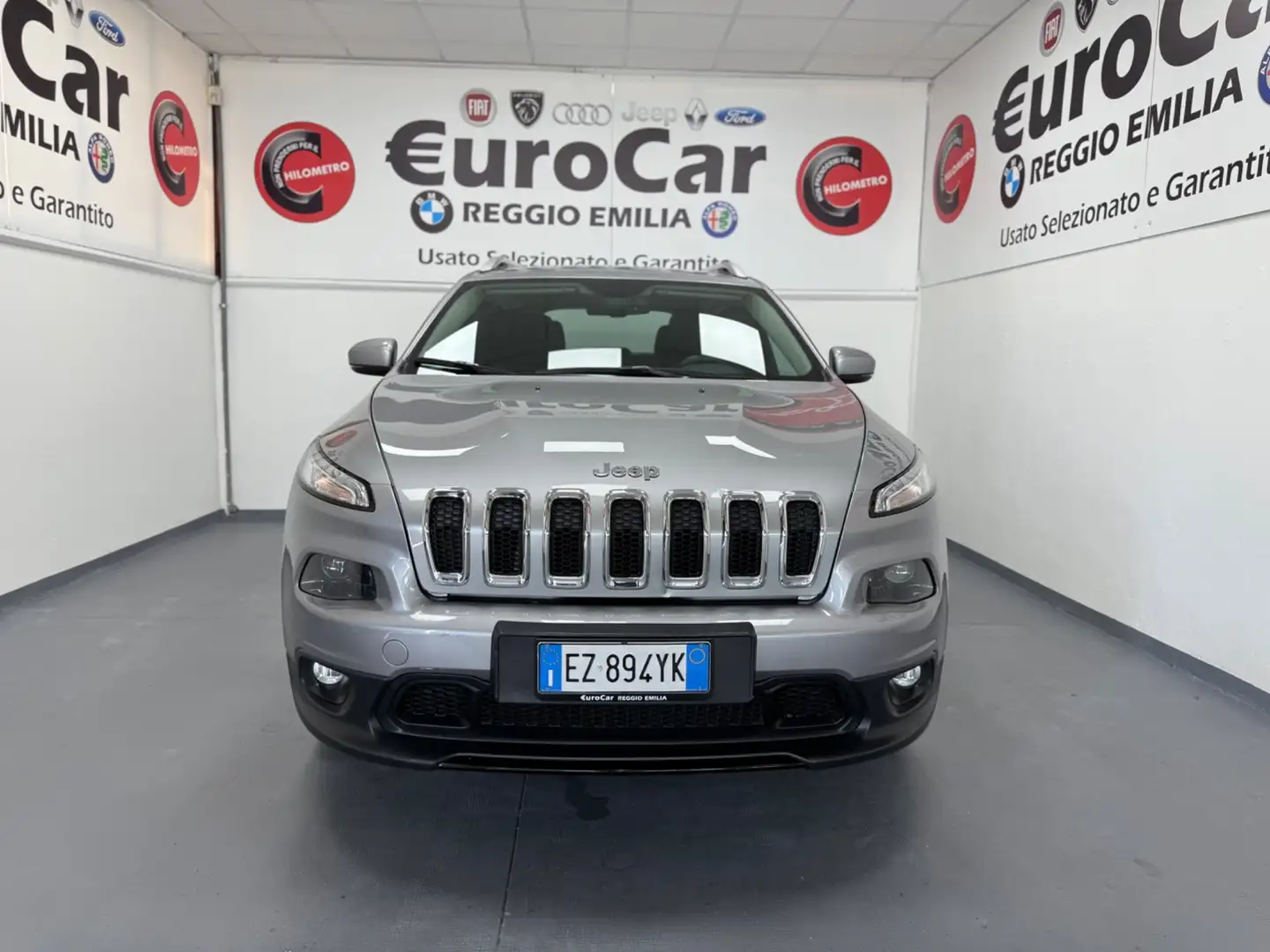 Jeep Cherokee Cherokee 2.2 Mjt II 185 CV 4WD Active Drive I Long Argent - 2