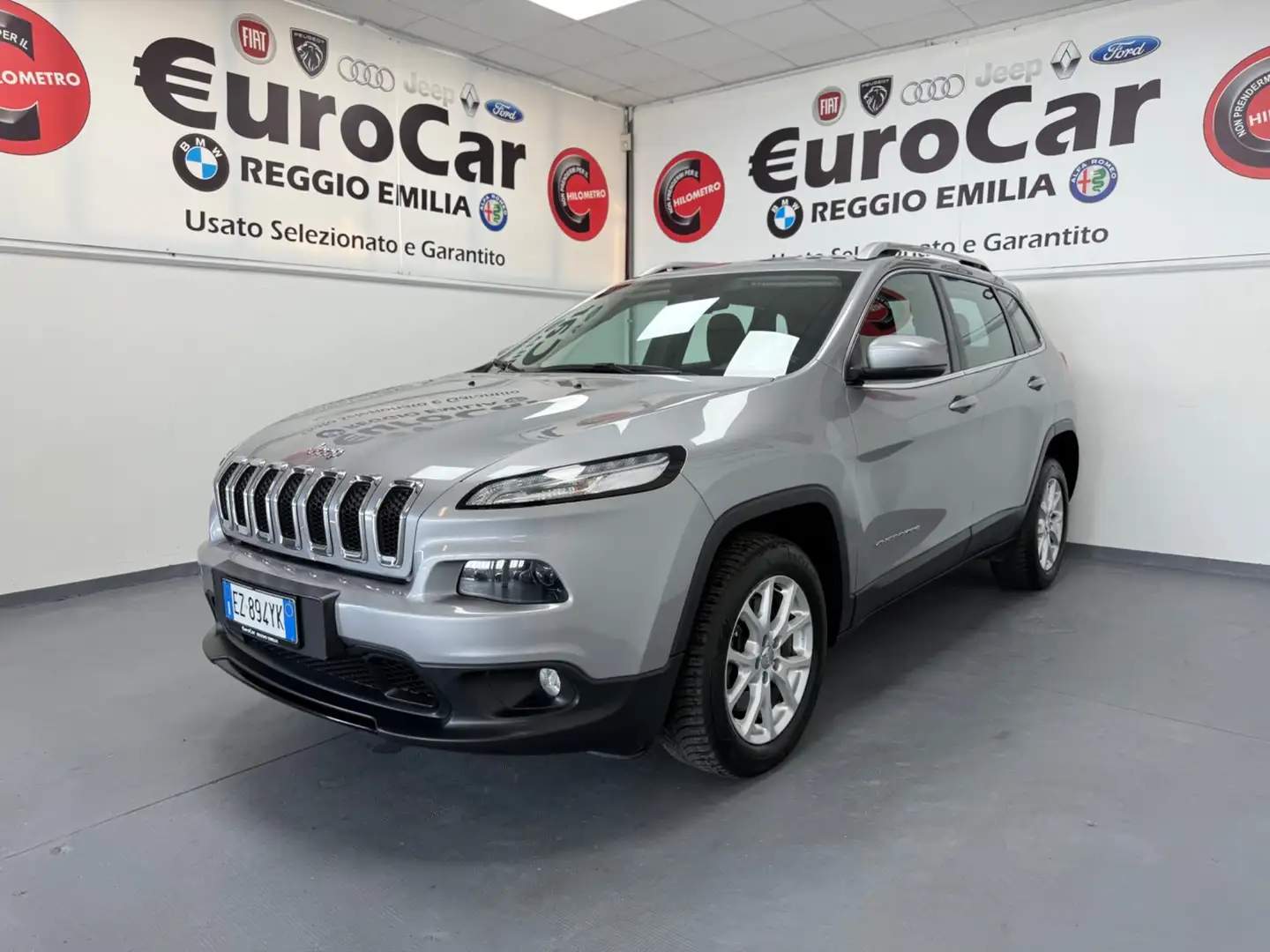 Jeep Cherokee Cherokee 2.2 Mjt II 185 CV 4WD Active Drive I Long Argent - 1