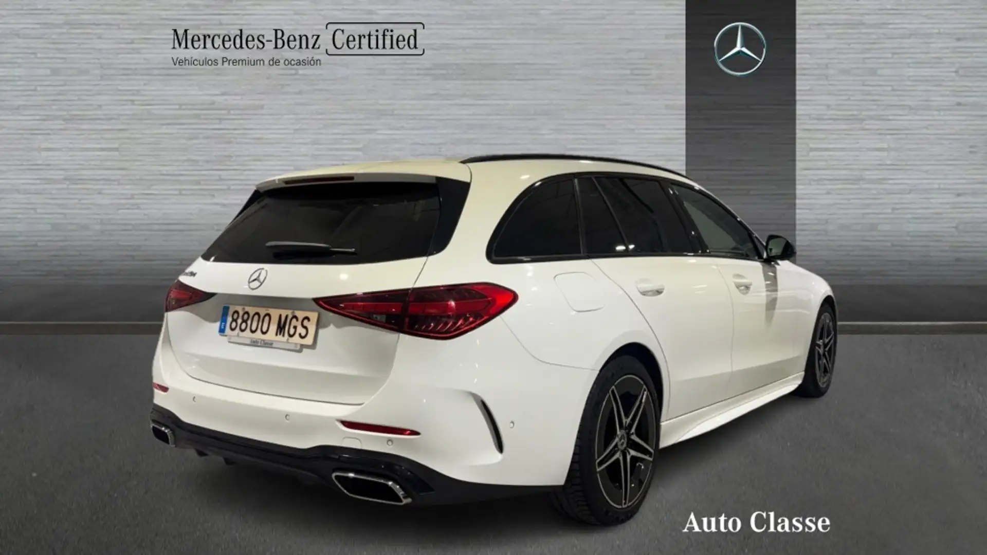Mercedes-Benz C 220 -CLASS D ESTATE AMG LINE Blanco - 2